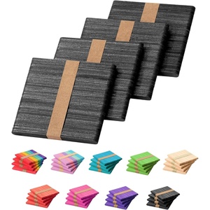 image:imageMr Pen Red Popsicle Sticks 45 Inch 200 Pack  Vibrant amp Smooth Craft Sticks Thick amp Durable Wood for DIY Crafts Toy Making School Projects Decorations amp Art ActivitiesBlack