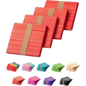 image:imageMr Pen Red Popsicle Sticks 45 Inch 200 Pack  Vibrant amp Smooth Craft Sticks Thick amp Durable Wood for DIY Crafts Toy Making School Projects Decorations amp Art ActivitiesRed
