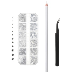 image:imageMr Pen Rhinestones 2000 pcs with Pick Up Tweezer amp Picking Pen  Clear Flatback Rhinestones for Crafts Nail Art Jewelry Making Embellishments DIY Crafts and Decorative Bling Projects