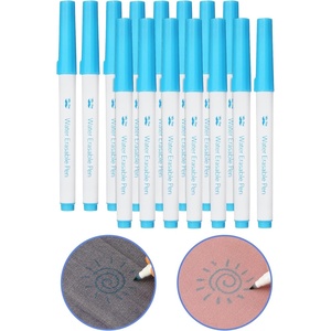 image:imageMr Pen Washable Fabric Markers for Sewing 10 Pack Blue Erasable  Water Soluble Embroidery Pen Bulk Fabric Marking Pens for Sewing15 Pack