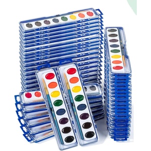 image:imageMr Pen Washable Watercolors 60 Pack 8 Colors with Paint Brush  Bulk Watercolor Paint Set Water Color Painting Kids Watercolors for Kids and Adults60 Pack
