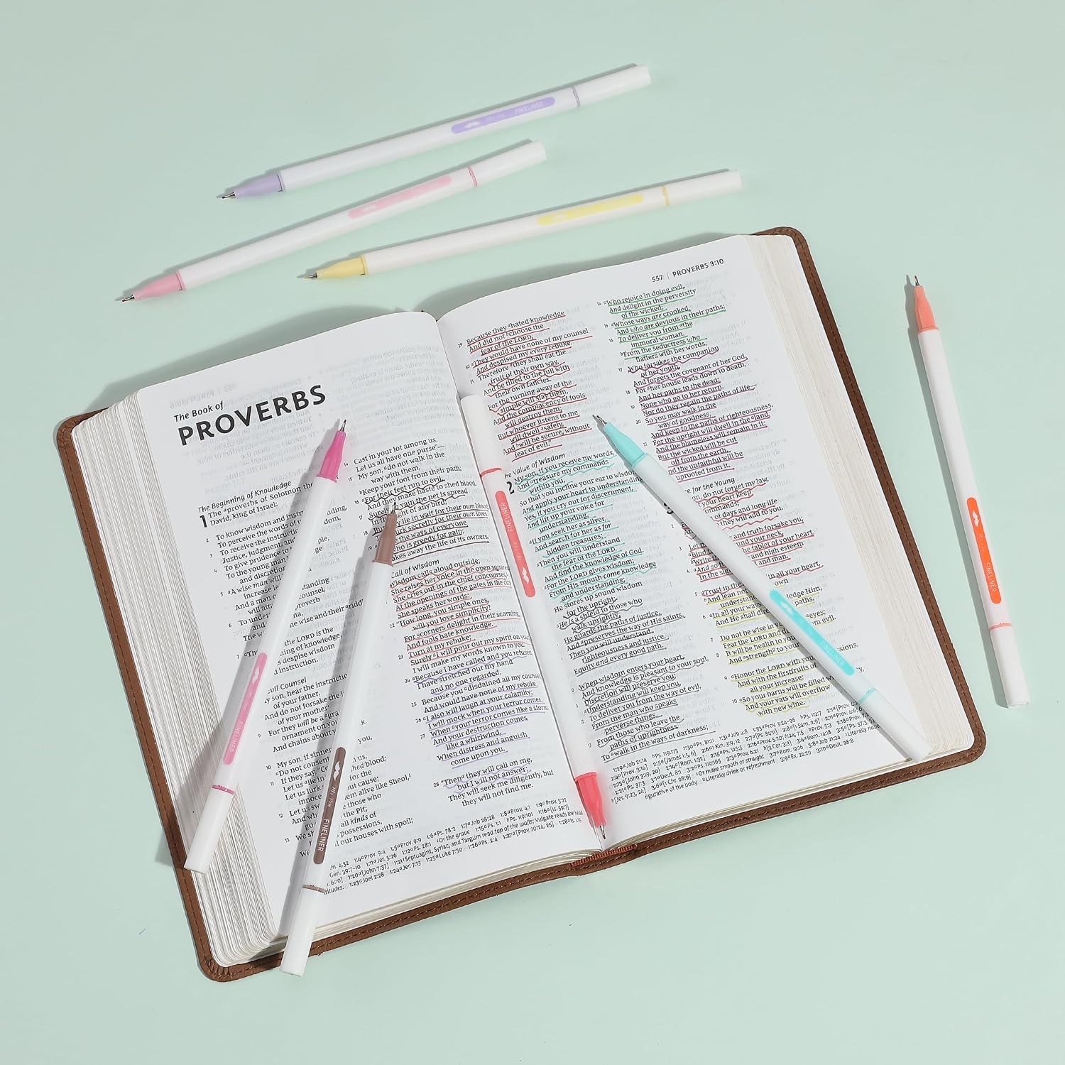 image:imageMr Pen Colored Fineliner Pens with Stand 10 Pack Fine Point  Smooth Bible Journaling Pens for Detailed Drawing NoteTaking Coloring Sketching Planning amp Art Projects School Supplies