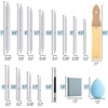 image:imageMr Pen  14 Pack of Blending Stumps Art Eraser Blending Sticks for Drawing Shading Pencils for Sketching  Tortillions Paper Art Blenders with Sandpaper Sharpeners amp Kneaded Eraser for Beginner Art Paper Stumps for Shading33 Pack
