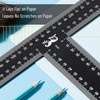 image:imageMr Pen  T Square T Ruler 45 cm Metal T Square Ruler Drafting Tools  Tsquare Truler Architectural Triangle12 inch
