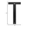 image:imageMr Pen  T Square T Ruler 45 cm Metal T Square Ruler Drafting Tools  Tsquare Truler Architectural Triangle12 inch
