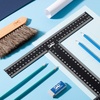 image:imageMr Pen  T Square T Ruler 45 cm Metal T Square Ruler Drafting Tools  Tsquare Truler Architectural Triangle18 inch