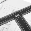 image:imageMr Pen  T Square T Ruler 45 cm Metal T Square Ruler Drafting Tools  Tsquare Truler Architectural Triangle18 inch