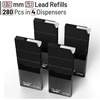 image:imageMr Pen 07 mm Lead Refills for Mechanical Pencils 480 pcs 120 per Tube  Black 4B Graphite Lead Standard Mechanical Pencil Refills for Drawing and Sketching2B Graphite