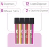 image:imageMr Pen 07 mm Lead Refills for Mechanical Pencils 480 pcs 120 per Tube  Black 4B Graphite Lead Standard Mechanical Pencil Refills for Drawing and SketchingBlue Green Orange Pink Red Yellow