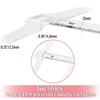 image:imageMr Pen 12 Inches Plastic T Square Ruler 3 Pack  Drafting T Square Transparent T Ruler for Crafting T Ruler Clear