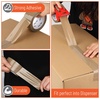 image:imageMr Pen 2 Rolls Packing Tape with 2 Dispensers 2 Wide 50 Yards  Clear Packing Tape Heavy Duty for Mailing Moving Boxes and PackagingBrown