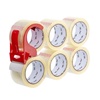 image:imageMr Pen 2 Rolls Packing Tape with 2 Dispensers 2 Wide 50 Yards  Clear Packing Tape Heavy Duty for Mailing Moving Boxes and PackagingClear
