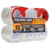 image:imageMr Pen 2 Rolls Packing Tape with 2 Dispensers 2 Wide 50 Yards  Clear Packing Tape Heavy Duty for Mailing Moving Boxes and PackagingClear