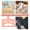 image:imageMr Pen 2 Rolls Packing Tape with 2 Dispensers 2 Wide 50 Yards  Clear Packing Tape Heavy Duty for Mailing Moving Boxes and PackagingClear