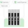image:imageMr Pen 20 mm Lead Refills 48 Pack 12 per Tube Black 90 mm Length  Bold 2 mm Mechanical Pencil Leads for Construction Woodworking amp Drafting Break amp Smudge ResistantBlack