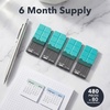 image:imageMr Pen 20 mm Lead Refills 48 Pack 12 per Tube Black 90 mm Length  Bold 2 mm Mechanical Pencil Leads for Construction Woodworking amp Drafting Break amp Smudge Resistant2B Graphite