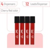 image:imageMr Pen 20 mm Lead Refills 48 Pack 12 per Tube Black 90 mm Length  Bold 2 mm Mechanical Pencil Leads for Construction Woodworking amp Drafting Break amp Smudge ResistantCherry Red