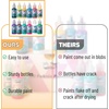image:imageMr Pen 3D Fabric Paint Set 12 Pack Basic Colors 067 oz Bottles  Permanent Paint for Fabric Perfect for Clothes Tshirts Shoes and DIY Craft ProjectsSoft  Bright