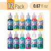 image:imageMr Pen 3D Fabric Paint Set 12 Pack Basic Colors 067 oz Bottles  Permanent Paint for Fabric Perfect for Clothes Tshirts Shoes and DIY Craft ProjectsSoft  Bright