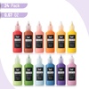 image:imageMr Pen 3D Fabric Paint Set 12 Pack Basic Colors 067 oz Bottles  Permanent Paint for Fabric Perfect for Clothes Tshirts Shoes and DIY Craft ProjectsSoft  Bright