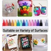 image:imageMr Pen Acrylic Paint Markers 16 pcs Vibrant Color Brush Tip Set