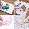 image:imageMr Pen Acrylic Paint Markers 16 pcs Vibrant Color Brush Tip Set
