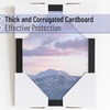 image:imageMr Pen Adjustable Cardboard Corner Protectors Fits 1 15 21 Frames  400 Pack Bulk Edge Protectors for Shipping Paintings Picture Frame Packing Item Edge Protection48 Pack
