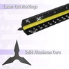 image:imageMr Pen Architectural Scale 12 inch Black Scale Ruler Contractor  Architect Scal Drafting ToolsBlack  White