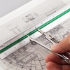 image:imageMr Pen Architectural Scale 12 inch Black Scale Ruler Contractor  Architect Scal Drafting ToolsBlack  White