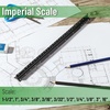 image:imageMr Pen Architectural Scale 12 inch Black Scale Ruler Contractor  Architect Scal Drafting ToolsBlack