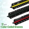 image:imageMr Pen Architectural Scale 12 inch Black Scale Ruler Contractor  Architect Scal Drafting ToolsBlack
