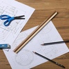 image:imageMr Pen Architectural Scale 12 inch Black Scale Ruler Contractor  Architect Scal Drafting ToolsGold
