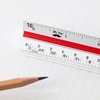 image:imageMr Pen Architectural Scale 12 inch Black Scale Ruler Contractor  Architect Scal Drafting ToolsWhite