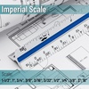 image:imageMr Pen Architectural Scale 12 inch Black Scale Ruler Contractor  Architect Scal Drafting ToolsWhite