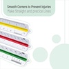 image:imageMr Pen Architectural Scale Ruler 12 Plastic Architect Scale