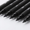 image:imageMr Pen Black Felt Tip Pens Fine Point 6 Pack Fast Drying No Smear  Bible Journaling Pens No BleedThrough for Planners Sketching WritingBlack