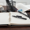 image:imageMr Pen Black Felt Tip Pens Fine Point 6 Pack Fast Drying No Smear  Bible Journaling Pens No BleedThrough for Planners Sketching WritingBlack