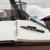 image:imageMr Pen Black Felt Tip Pens Fine Point 6 Pack Fast Drying No Smear  Bible Journaling Pens No BleedThrough for Planners Sketching WritingBlack