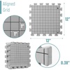 image:imageMr Pen Blocking Mats for Knitting amp Crochet Projects 12 x 12  9 Pack with 150 pcs TPins Gray Aligned Grid Knitting Blocking Mats and Pins Water amp Heat Resistant