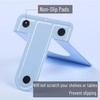 image:imageMr Pen Book Ends Black 4 Pack Heavy Duty Metal Bookends for Shelves  Book Holders for Shelves Metal BookendsLight Blue