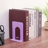 image:imageMr Pen Book Ends Black 4 Pack Heavy Duty Metal Bookends for Shelves  Book Holders for Shelves Metal BookendsPurple