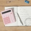 image:imageMr Pen Calculator Pink Calculators Large Display  Standard Function Calculator 12Digit Calculators Desktop Office Calculator Desktop CalculatorPink