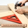 image:imageMr Pen Carpenter Square Set 2 Pack  7 Inch Rafter Square amp 12 Inch Framing Square Woodworking Measuring Tools for Carpentry Framing Roofing Layout
