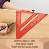 image:imageMr Pen Carpenter Square Set 2 Pack  7 Inch Rafter Square amp 12 Inch Framing Square Woodworking Measuring Tools for Carpentry Framing Roofing Layout
