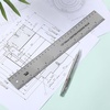 image:imageMr Pen Center Finding Ruler 1 Pack 12 Inch 30cm Stainless Steel  Imperial amp Metric Measurements Zero Centering Ruler 12 Inch