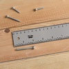 image:imageMr Pen Center Finding Ruler 1 Pack 12 Inch 30cm Stainless Steel  Imperial amp Metric Measurements Zero Centering Ruler 12 Inch