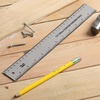 image:imageMr Pen Center Finding Ruler 1 Pack 12 Inch 30cm Stainless Steel  Imperial amp Metric Measurements Zero Centering Ruler 12 Inch