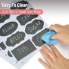 image:imageMr Pen Chalkboard Labels 200 pcs Assorted Shapes  Waterproof Reusable Blackboard Stickers with 1 Erasable Liquid Chalk Marker for Mason Jars100 pcs