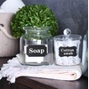 image:imageMr Pen Chalkboard Labels 200 pcs Assorted Shapes  Waterproof Reusable Blackboard Stickers with 1 Erasable Liquid Chalk Marker for Mason Jars200 pcs