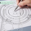 image:imageMr Pen Circle Template 2 pcs Large and Small Size Circle Stencil  Circle Ruler Circle Templates for Drafting Circle Template for Drawing Circle Tracers for Drawing Circle TracerCircle Template  1 pcs
